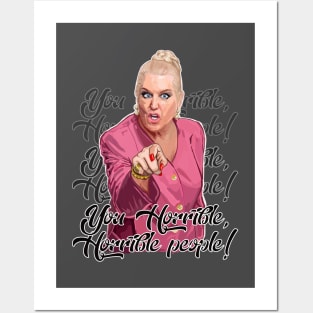 Kim Woodburn You Horrible People Posters and Art